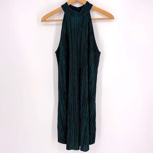 Audrey 3+1 Halter Neck Dress Women’s Size Small in Emerald Green